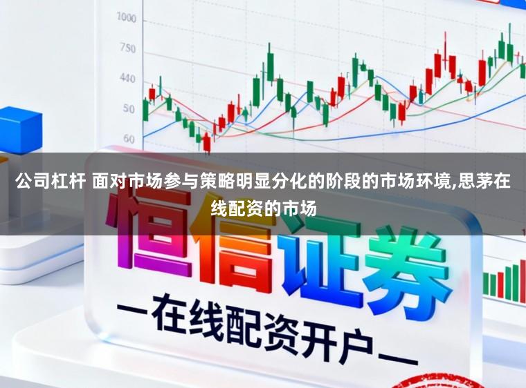 公司杠杆 面对市场参与策略明显分化的阶段的市场环境,思茅在线配资的市场